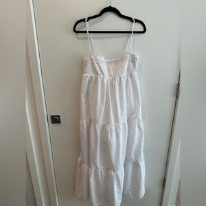 White Zara Maxi Dress size S